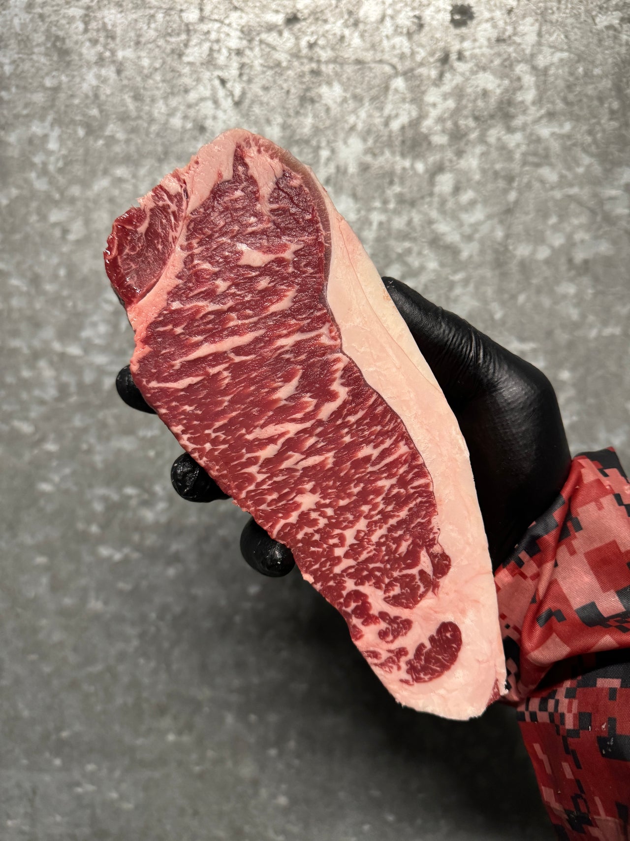 AUSTRALIAN WAGYU NEW YORK STRIP GREEN