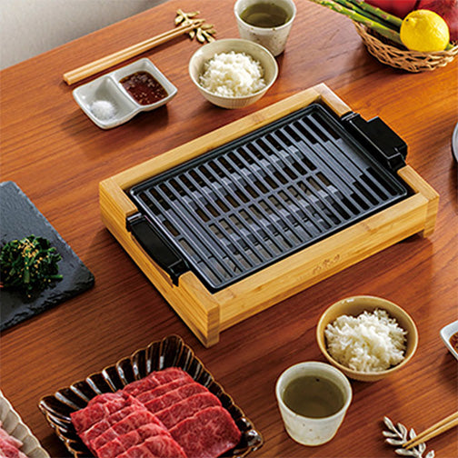 KAIZEN Indoor Electric BBQ Grill 1300W Kitchen Tabletop Portable Insid –  K-Big Store