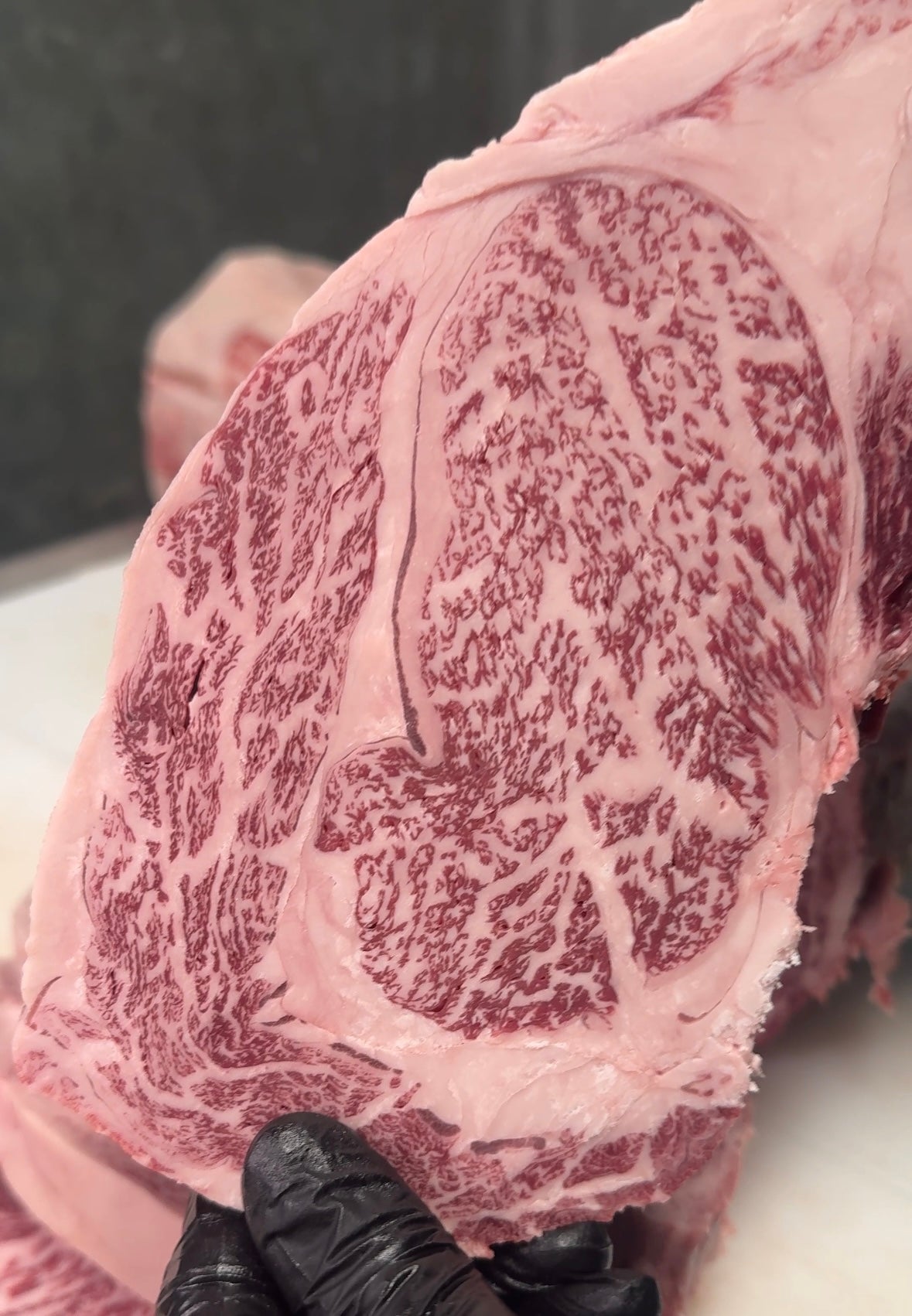 A4 Sanuki Olive-Fed Ribeye — BMS 6-8 Japanese A4 Wagyu