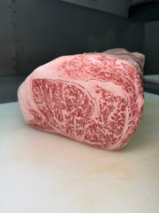 A5 Bushu Samurai Ribeye — BMS 8-12 Japanese A5 Wagyu, Saitama Prefecture (Hasegawa Farm) — marbling detail