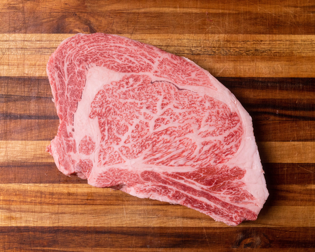 A5 Omi Emperor Ribeye — BMS 8-12 Japanese A5 Wagyu, Shiga Prefecture (Omi Beef)