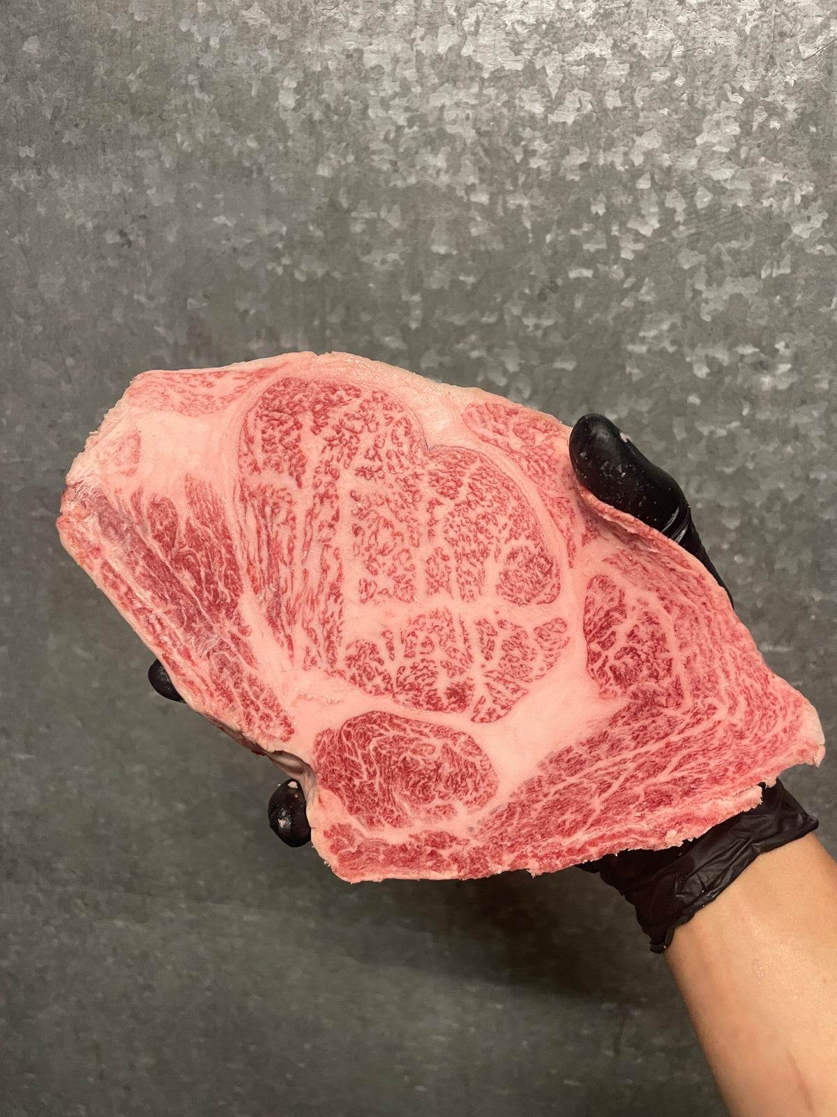 A5 Omi Emperor Ribeye — BMS 8-12 Japanese A5 Wagyu, Shiga Prefecture (Omi Beef) — additional view