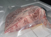 A5 Sanuki Olive-Fed Ribeye — BMS 10-12 Japanese A5 Wagyu, Kagawa Prefecture — marbling detail