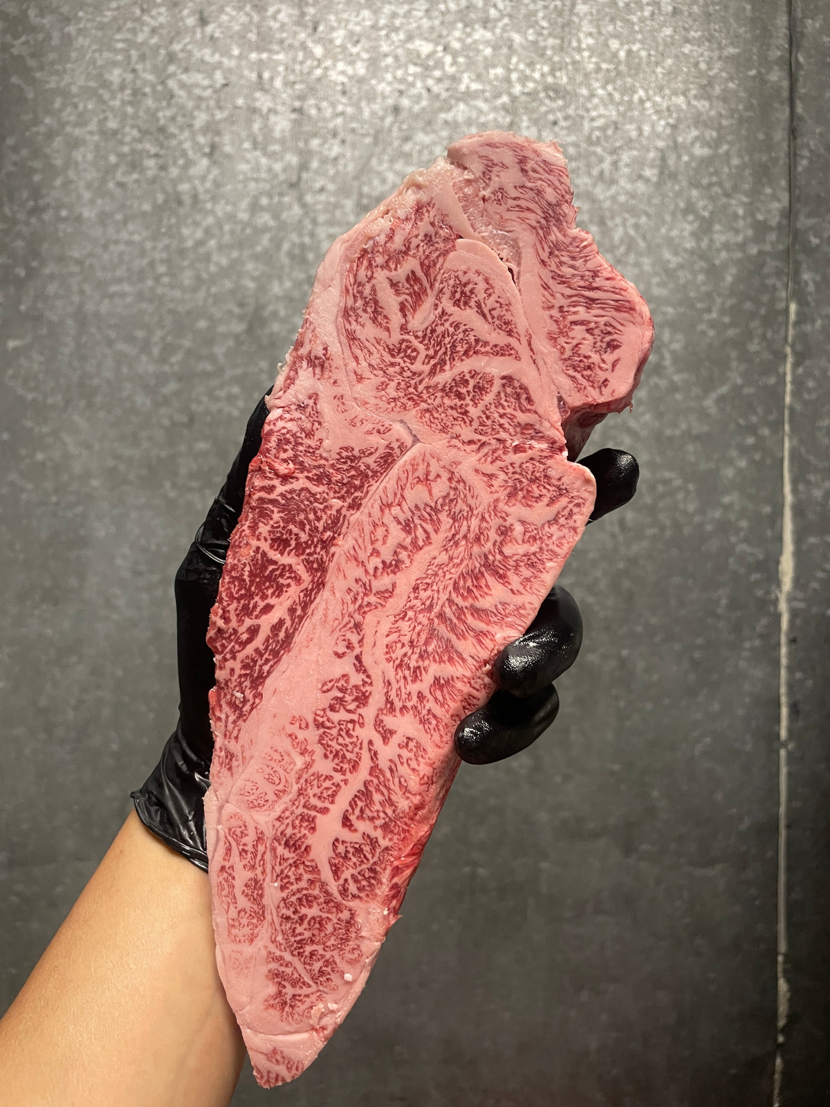 A5 Satsuma NY Strip — BMS 8-12 Japanese A5 Wagyu, Kagoshima Prefecture — vacuum-sealed package