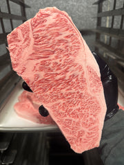 A5 Shinshu Apple-Fed NY Strip — BMS 10-12 Japanese A5 Wagyu, Nagano Prefecture (apple-fed Shinshu-gyu)