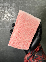 A5 Takamori Sake-Fed NY Strip — BMS 8-12 Japanese A5 Wagyu, Yamaguchi Prefecture — vacuum-sealed package