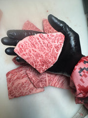 A5 Zabuton (Denver) — BMS 8-12 Japanese A5 Wagyu — marbling detail