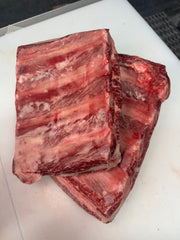 Australian Wagyu Chuck Short Rib Gold — BMS 8/9 Australian Wagyu Gold Label — cooked and sliced