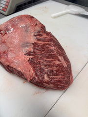 Australian Wagyu Picanha Green — BMS 7/8 Australian Wagyu Green Label — marbling detail