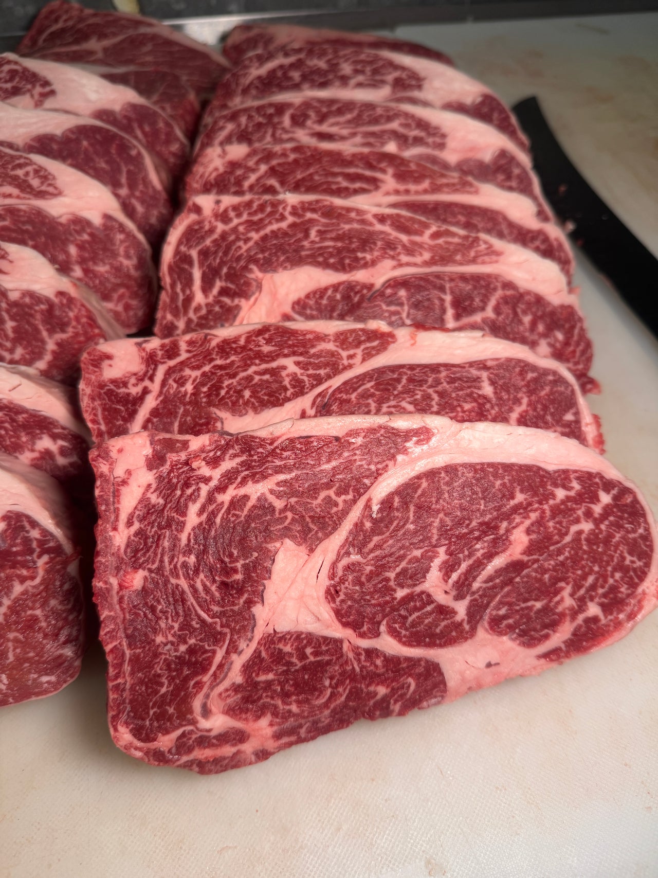 Australian Wagyu Ribeye Green — BMS 7/8 Australian Wagyu Green Label