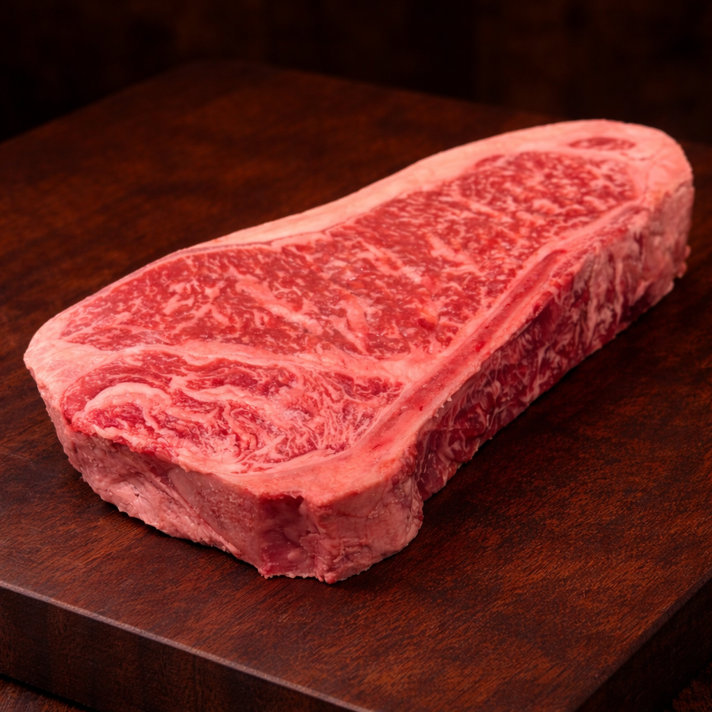 Australian Wagyu Strip (Bone-In) Silver — BMS 6/7 Australian Wagyu Silver Label