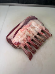 Australian White Lamb Rack — Australian Wagyu — marbling detail