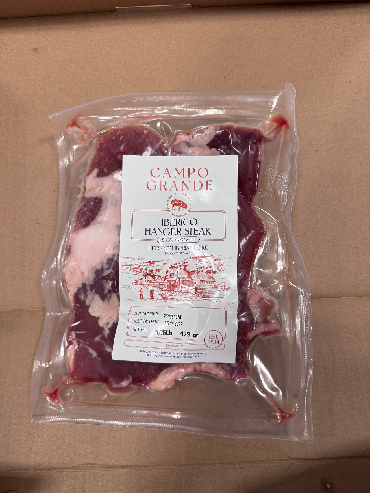 Iberico Hanger Steak — Spanish Iberico de Bellota