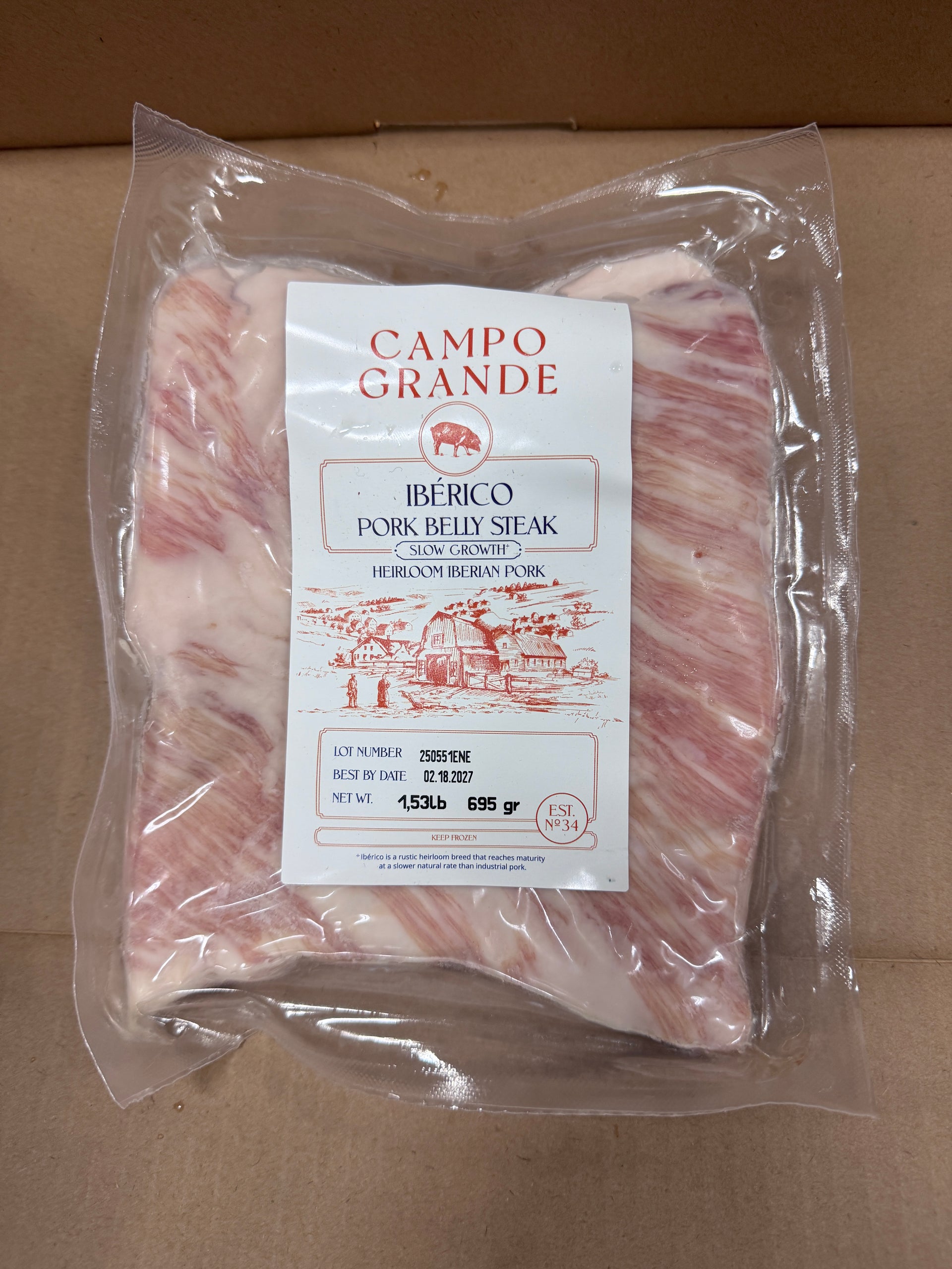 Iberico Pork Belly Secreto Steak — Spanish Iberico de Bellota