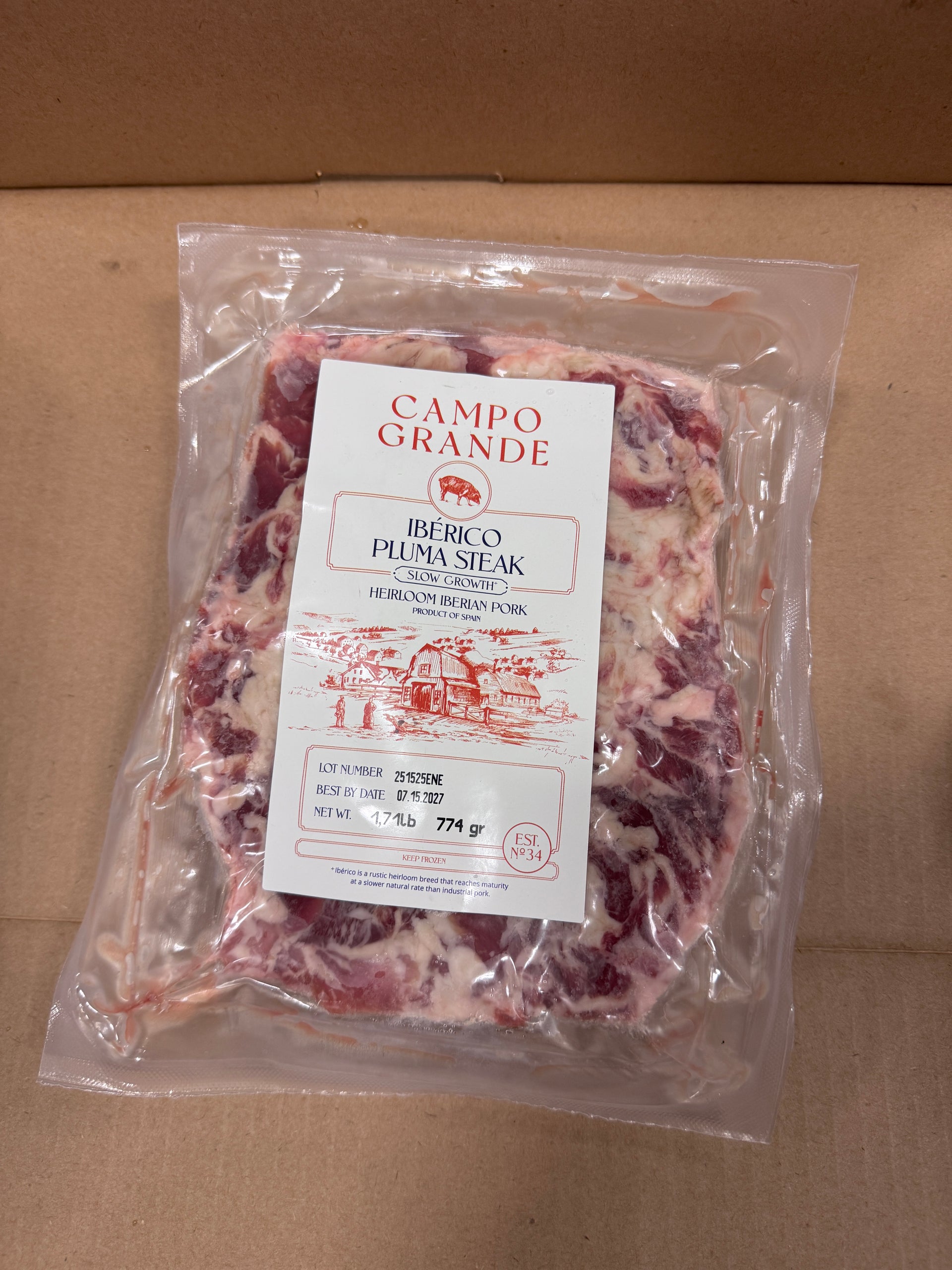 Iberico Rib Cap 'Pluma' Steak — Spanish Iberico de Bellota