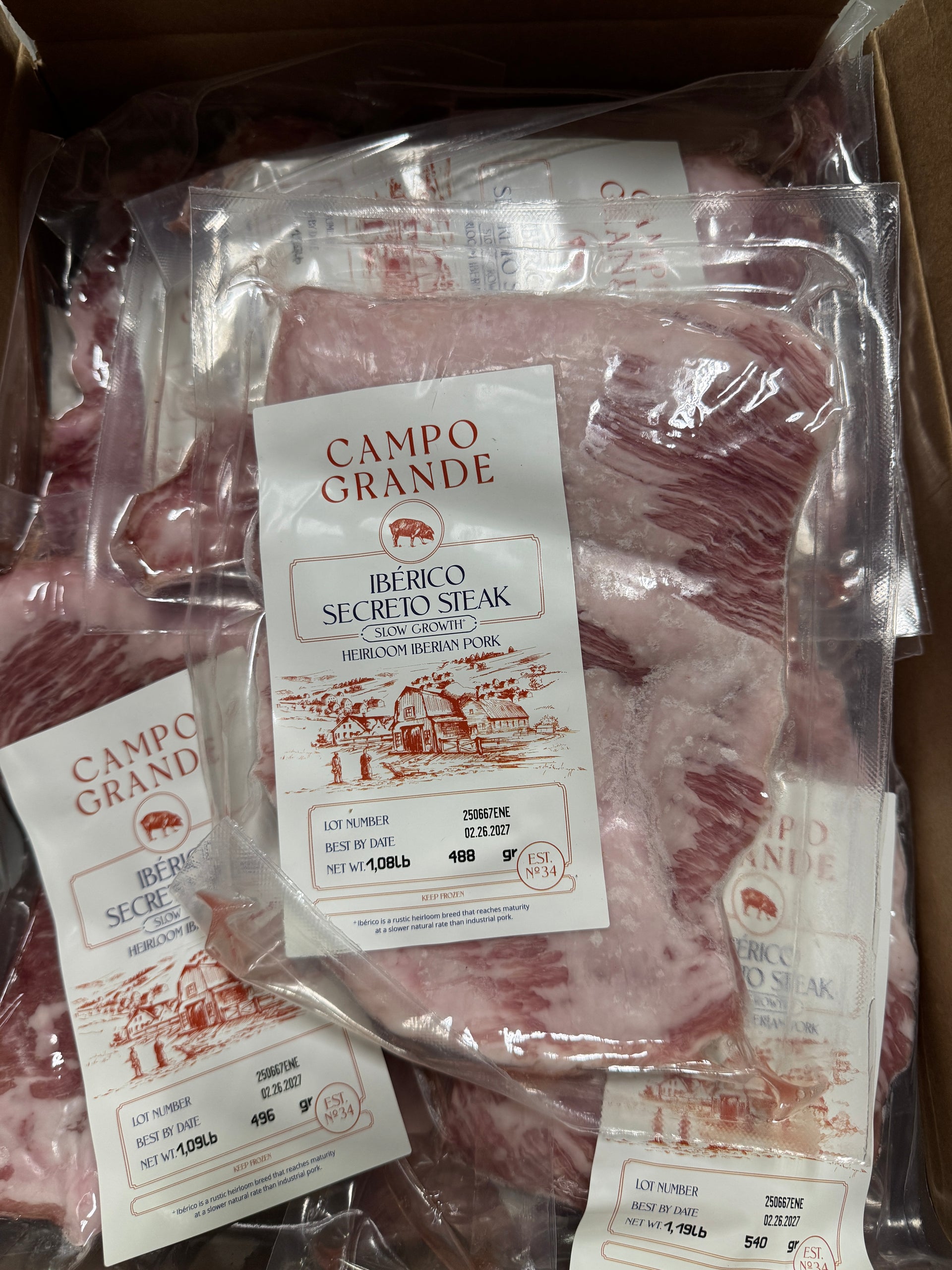 Iberico Secreto (Pork Shoulder) — Spanish Iberico de Bellota