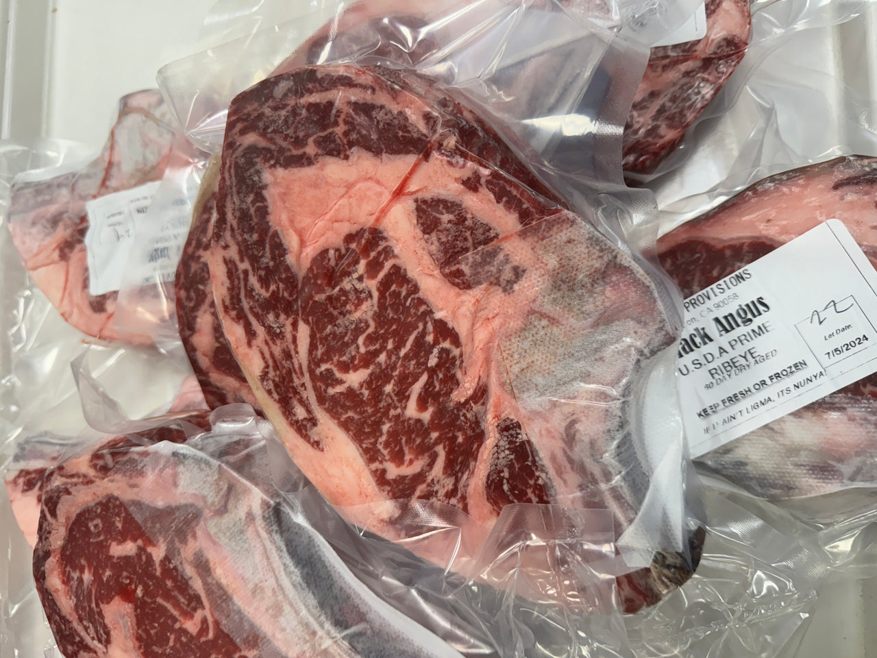 USDA Prime Cowboy Ribeye - 60 Day Dry Aged — USDA Prime grade beef