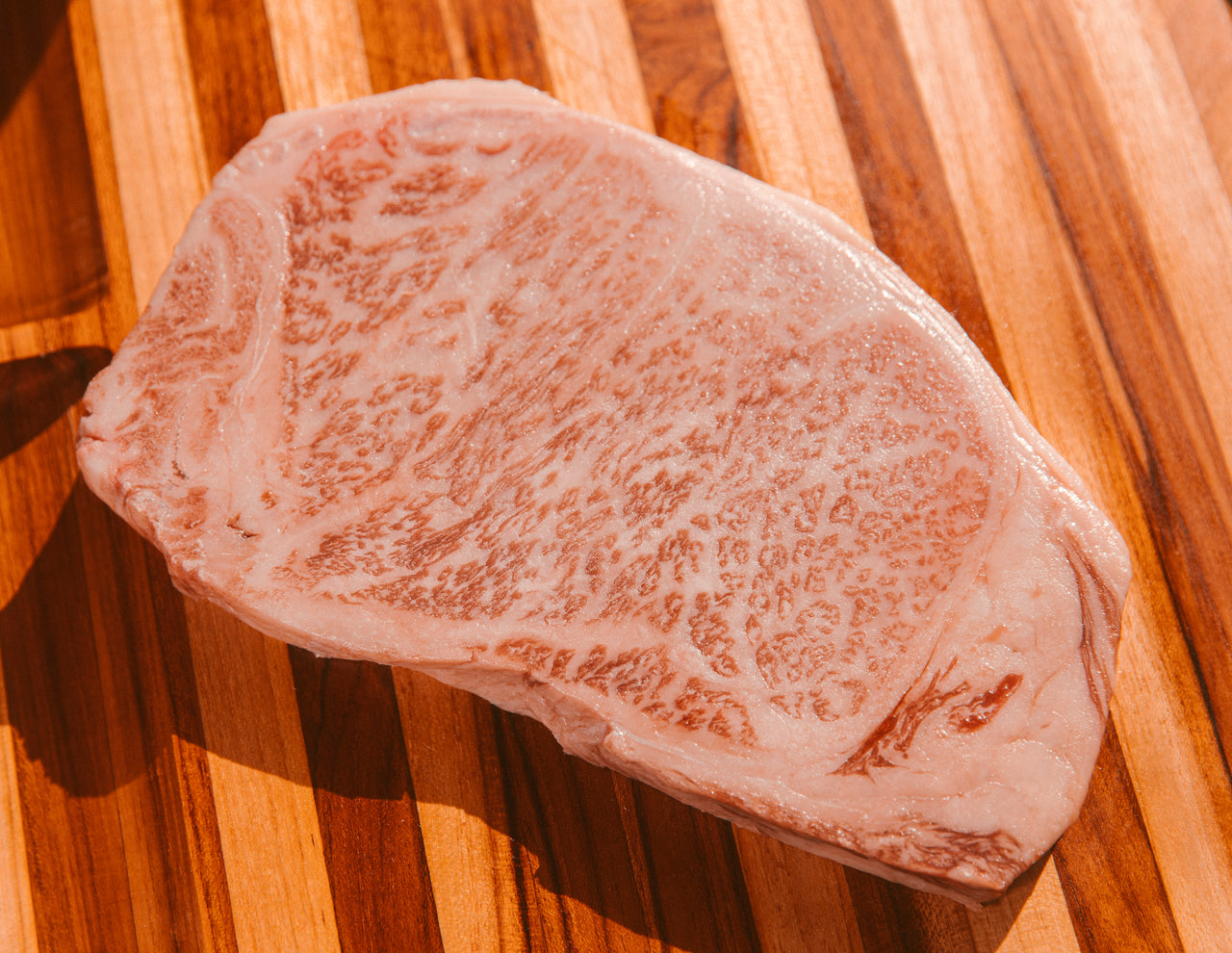 A5 Sendai NY Strip from Kawaguchi Farm, Miyagi Prefecture — BMS 11-12 Japanese Wagyu Striploin