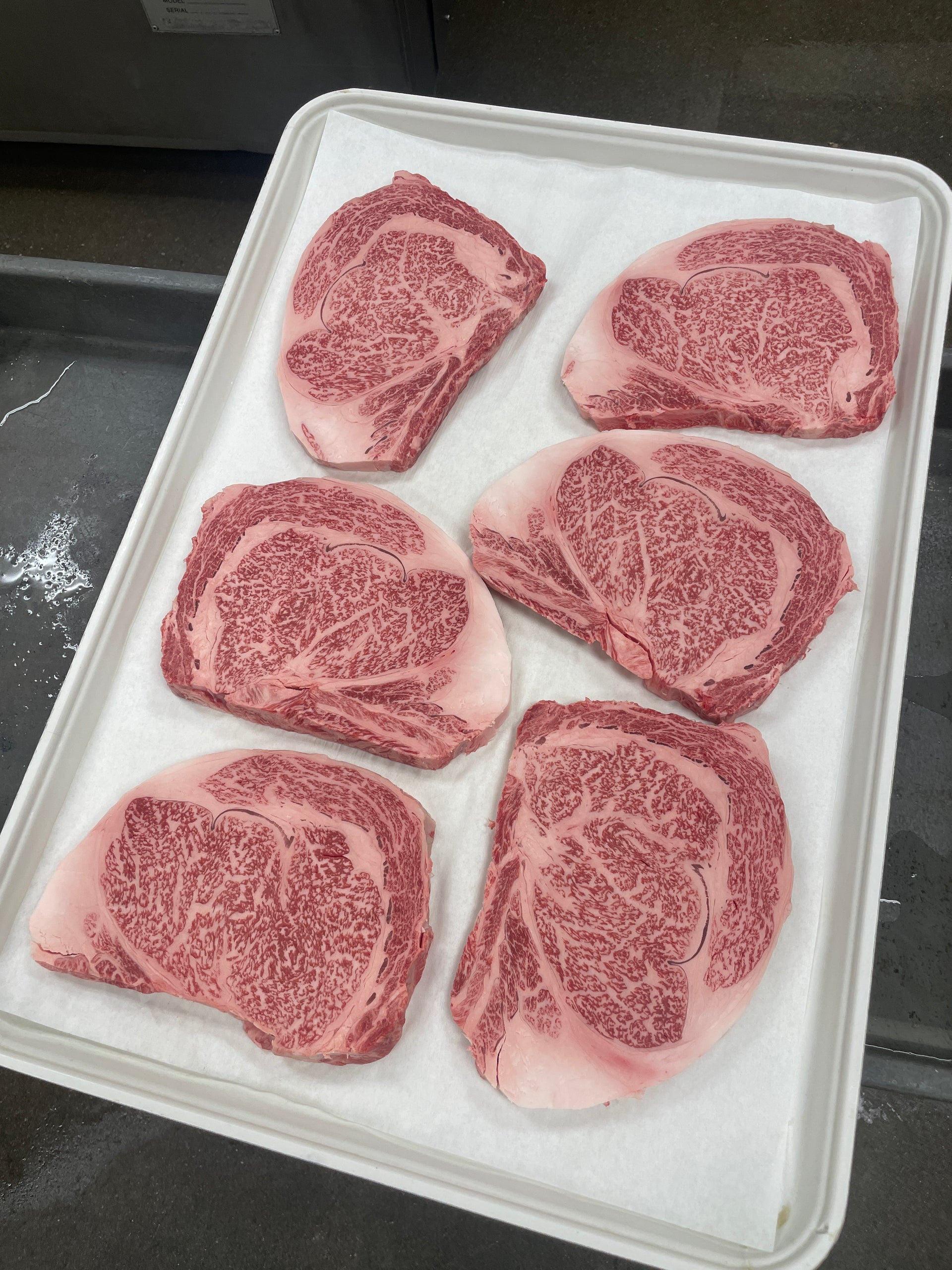 A5 Makoto Ribeye — BMS 8-12 Japanese A5 Wagyu — marbling detail