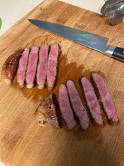 A5 Miyazaki Ribeye — BMS 8-12 Japanese A5 Wagyu, Miyazaki Prefecture — vacuum-sealed package