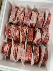 Australian Wagyu Burger Patties — Australian Wagyu — marbling detail