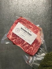 Australian Wagyu Ribeye Silver — BMS 6/7 Australian Wagyu Silver Label — marbling detail